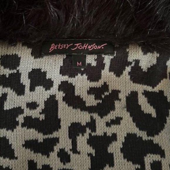 Vintage Betsey Johnson Sweater Duster Coat - Picture 11 of 11